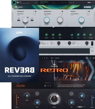 Ujam UFX Reverb v2 + core Synth +Finished  Retro